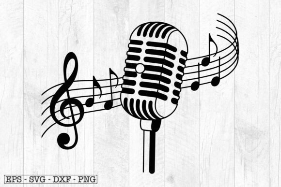 Vintage Microphone in SVG: A Designer's Real-World Embroidery Review